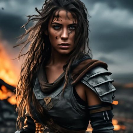 Девушка воин