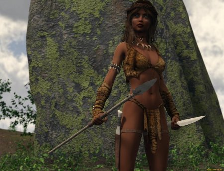 Голые девушки амазонки
