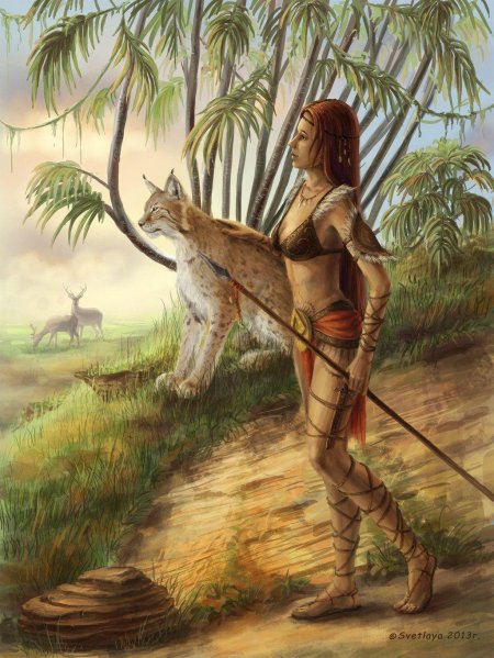 Девушка амазонка