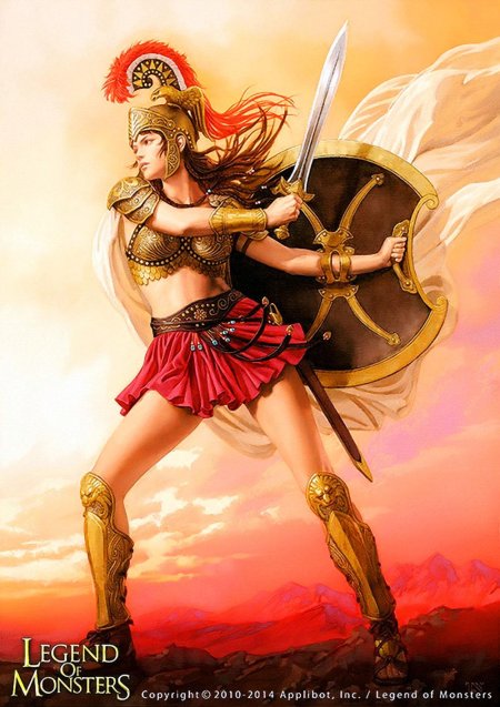 Афина богиня воительница