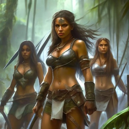 Амазонка женщина воин