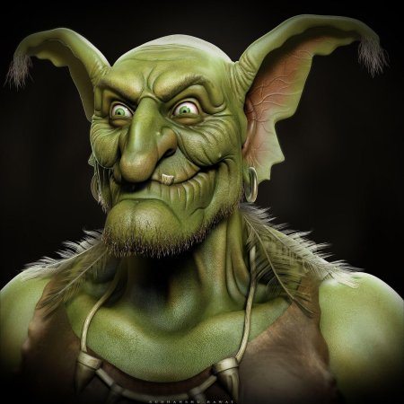 Лицо гоблина