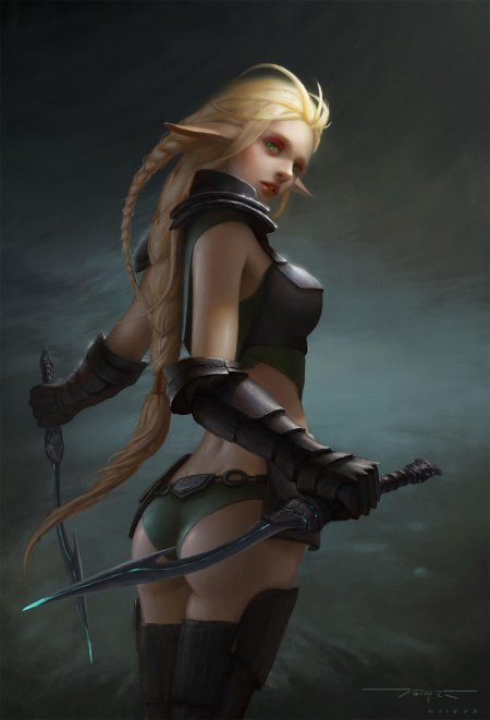 Эллет эльфийка