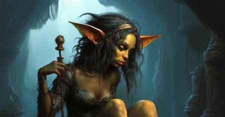 Красивая гоблинша