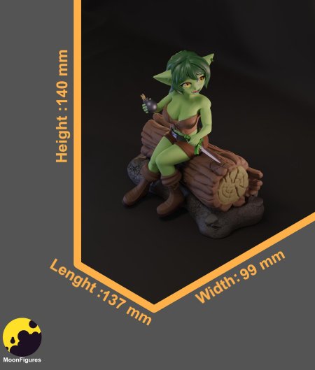 Девушка гоблин