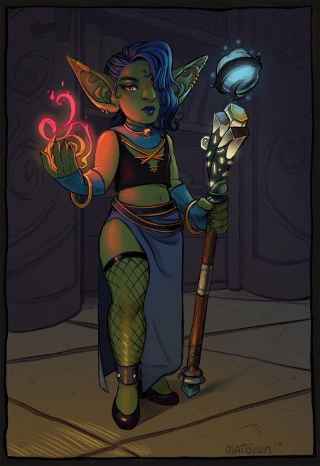 Гоблинша арт варкрафт