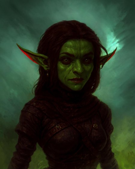 Девушка гоблин