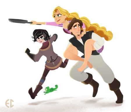 Рапунцель новая история юджин