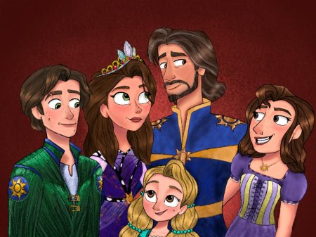 Рапунцель и юджин