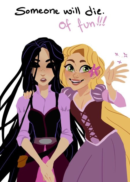 Рапунцель новая история кассандра и вэриан