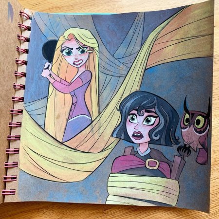 Дневник рапунцель новая история