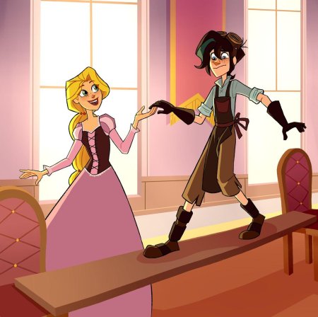 Рапунцель новая история мультсериал