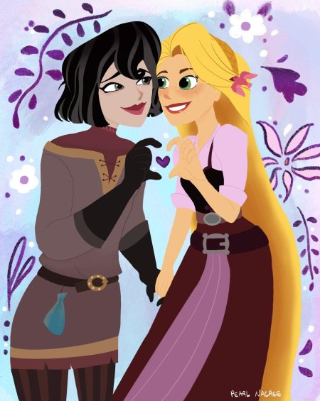 Рапунцель и кассандра