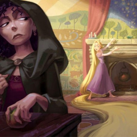 Рапунцель матушка готель