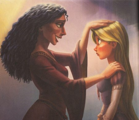 Рапунцель матушка готель