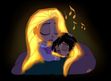 Вэриан рапунцель au