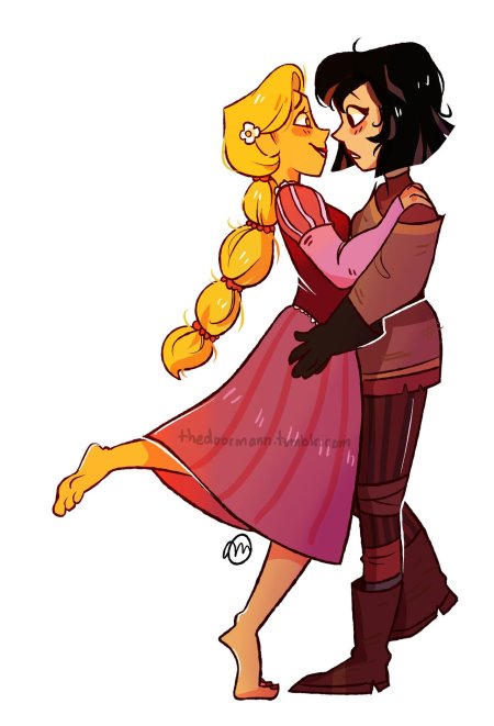 Кассандра и рапунцель шип