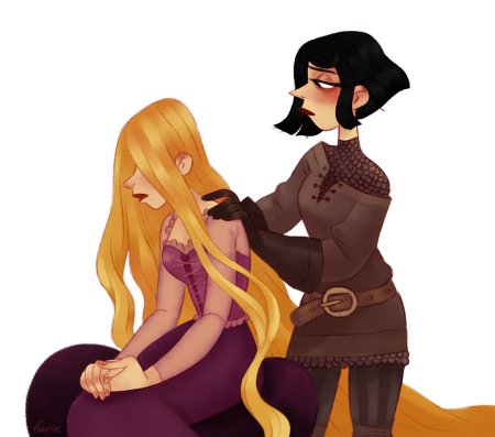 Рапунцель и кассандра любовь