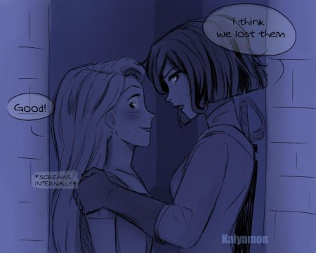 Рапунцель и кассандра юри