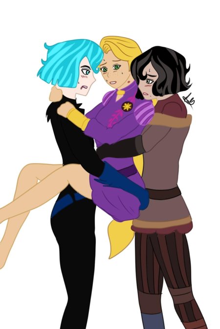 Рапунцель и кассандра любовь