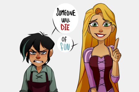 Рапунцель кассандра и вэриан