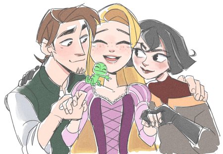 Кассандра и рапунцель