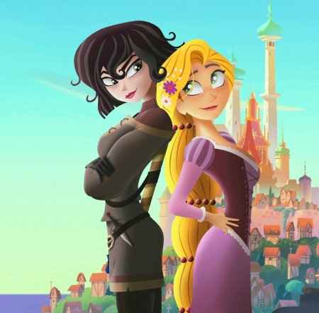 Рапунцель и кассандра