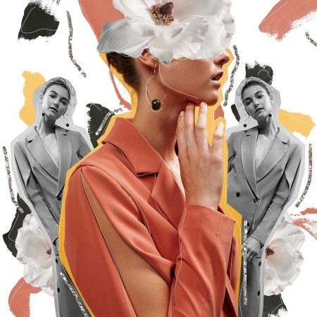 Стильный коллаж