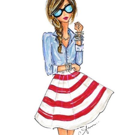 Стильные иллюстрации