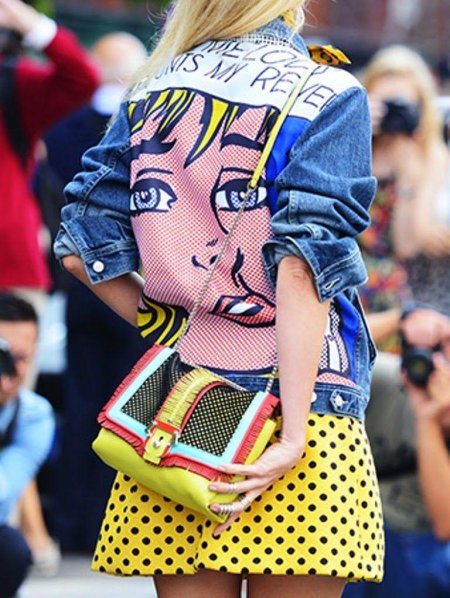 Стиль поп арт в одежде