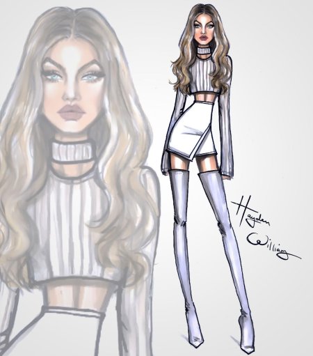 Hayden williams белла хадид