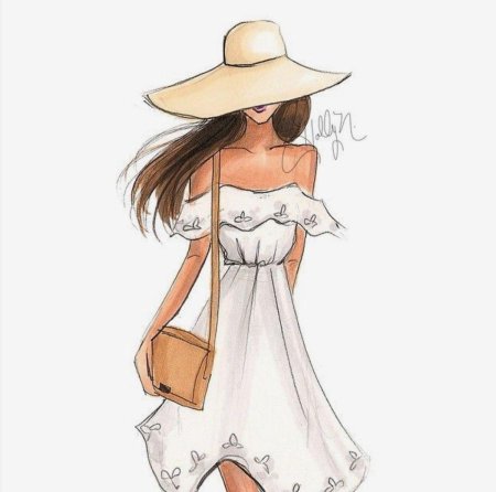 Модная иллюстрация