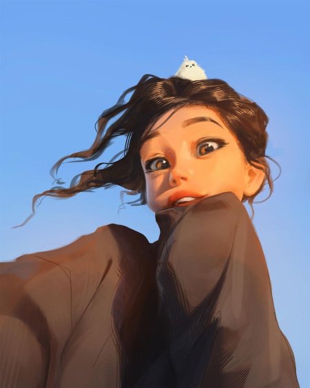 Иллюстрации девушек