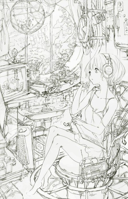 Арты в стиле манги