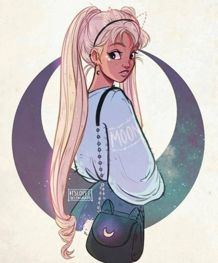 Девушка иллюстрация