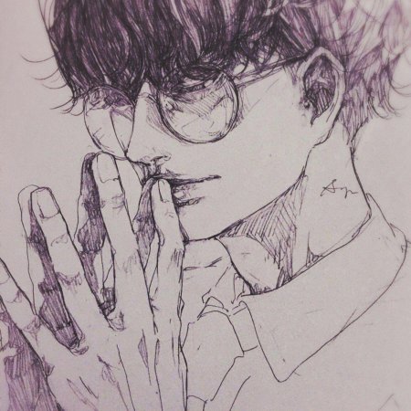 Аниме рисунки парней