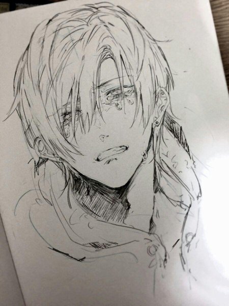 Манга эскиз