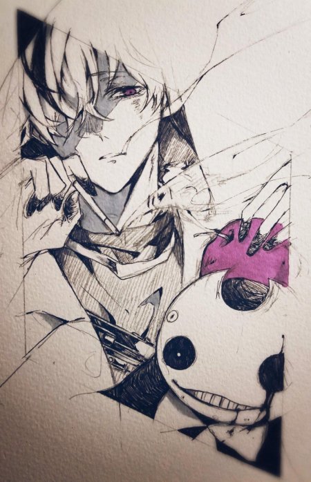 Эскиз аниме