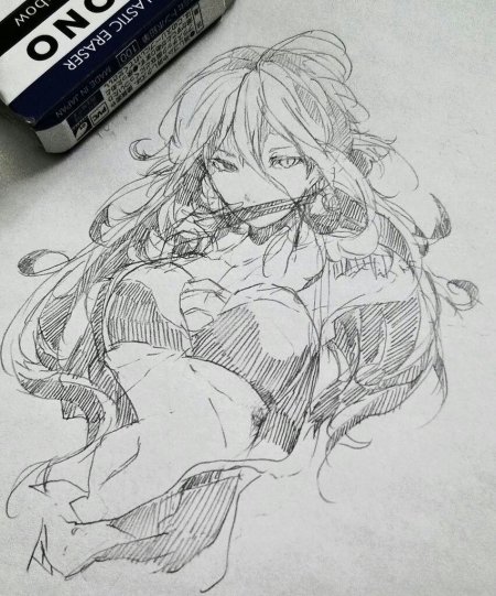 Зарисовка аниме