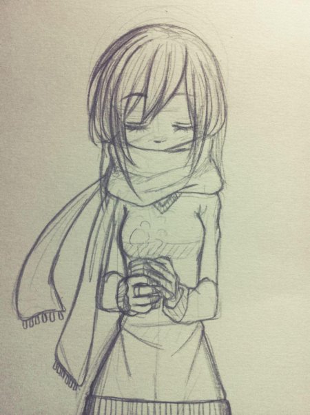 Карандашом аниме