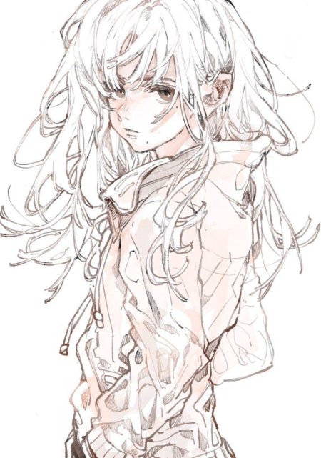 Манга эскиз