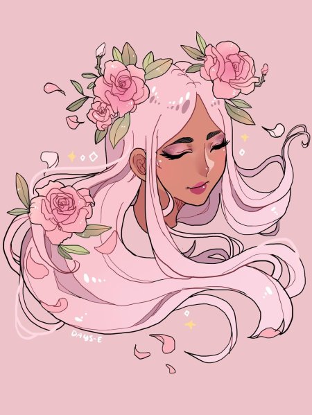 Девушки в мультяшном стиле