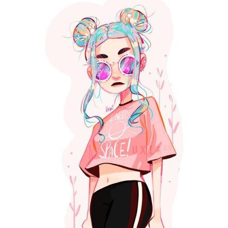 Девушки в стиле арт