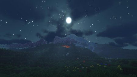 Майнкрафт ночь