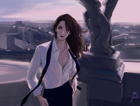 Девушка альфа арт