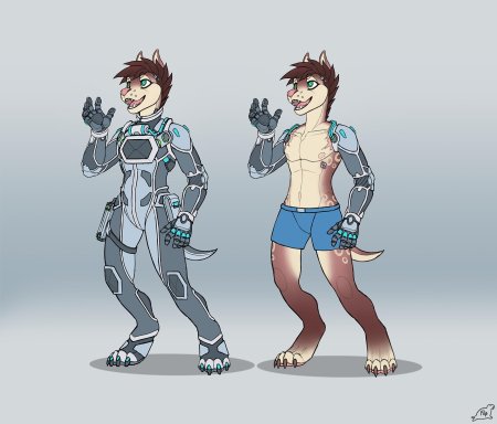 Фурри робот