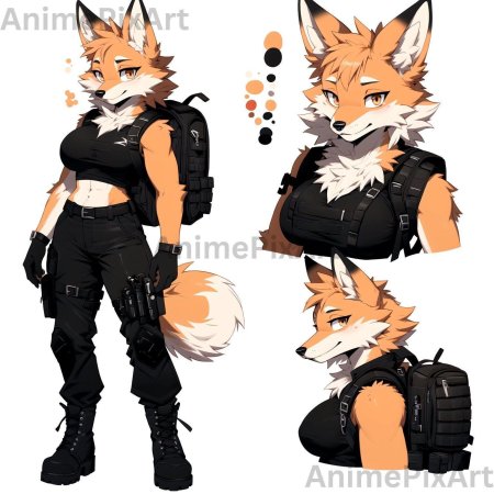 Персонажи фурри