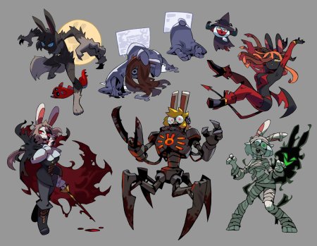 Персонажи роботы