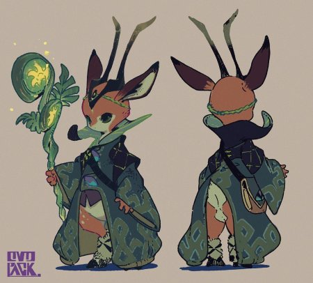 Олень концепт арт