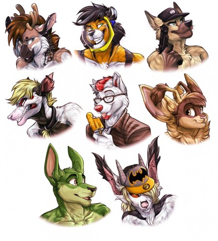 Эмоции фурри